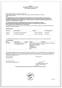 FSC Certificate Global2